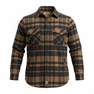 Men's Plaid Casual Button Down Shirt